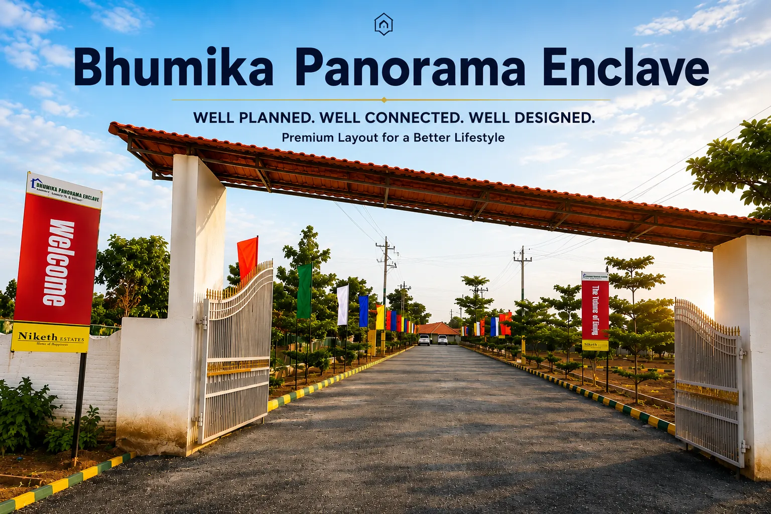 Bhumika Panorama Enclave - DTCP Approved & Clear Title plots in narasapura